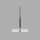 Forkromet metalstativ 60 cm
