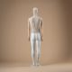 en økologisk mannequin med påsyet torso og bevægelige arme