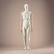 LUM1-En mandlig udstillingsmannequin